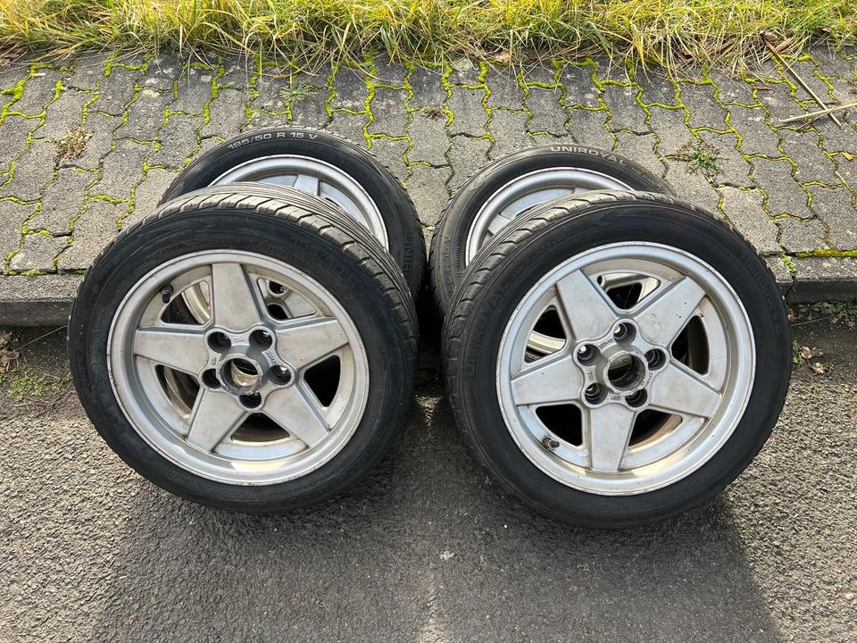 Original Mercedes Benz AMG Penta Wheels Alufelgen W201 - Image 2