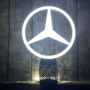 Mercedes-Benz Promotional Illuminated Star Logo Sign