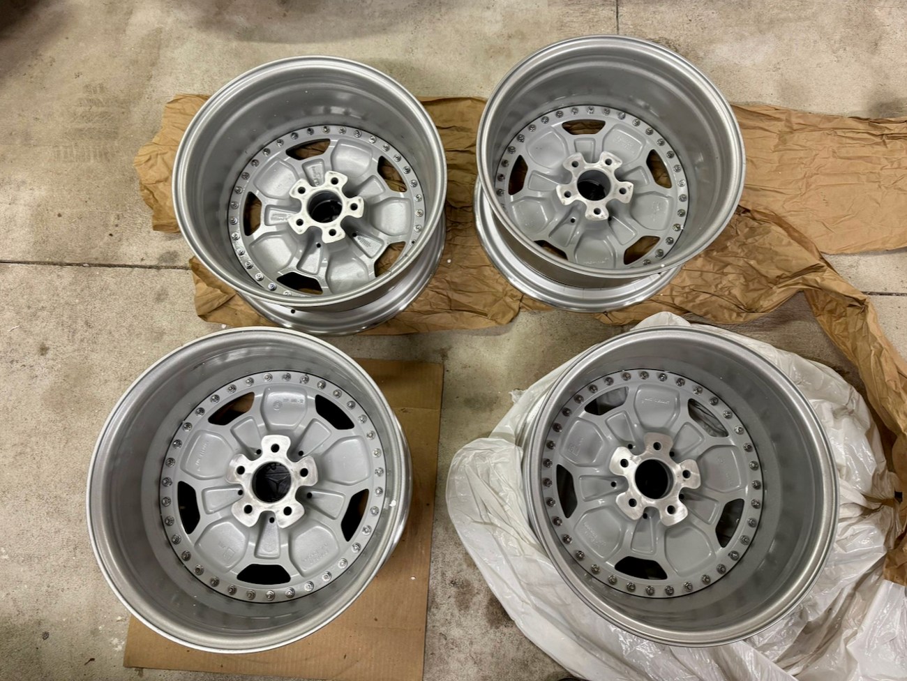 Staggered 3-Piece 17″ AMG Aero III Wheels by O.Z. Racing