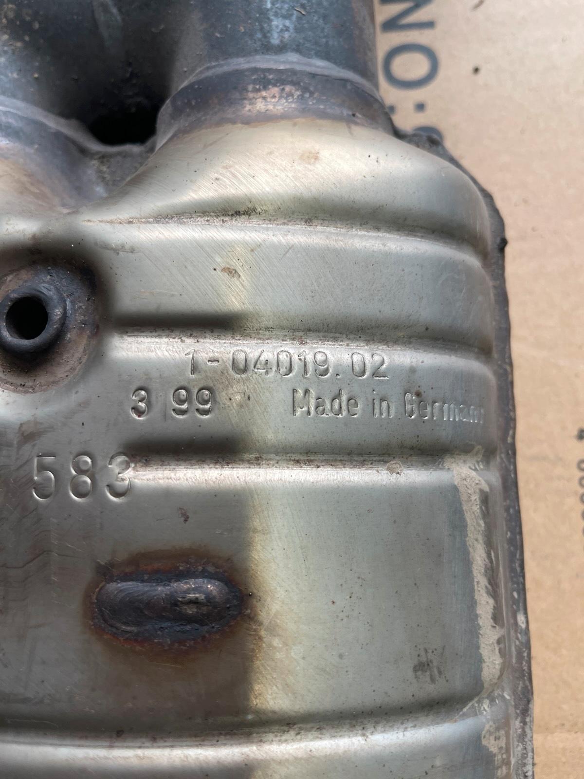 BMW Z3M 3.2L Roadster Catalytic Converter - Genuine Mercedes-Benz