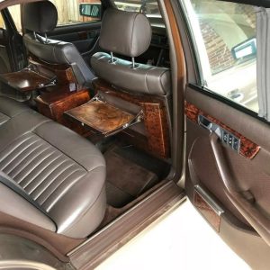 Pre-Merger AMG W126 Wooden Tray Tables & LWB Door Inserts