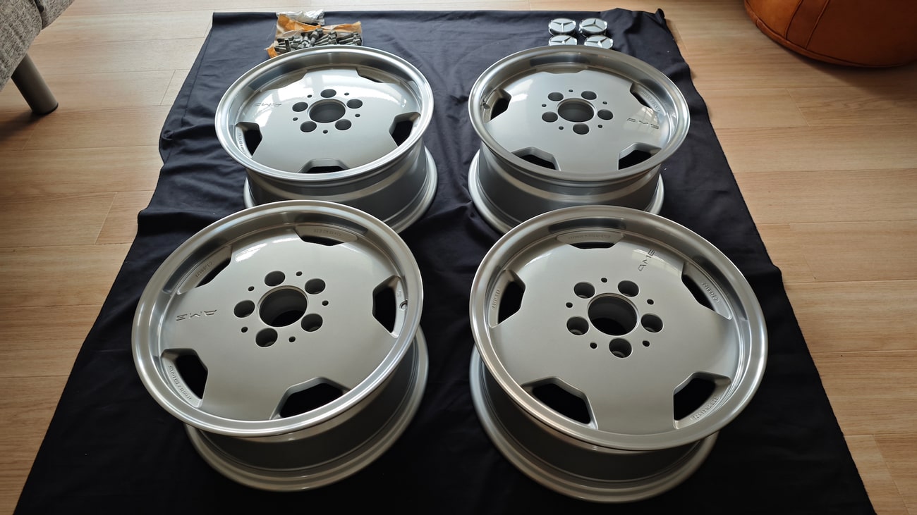 Authentic 15" AMG Aero I Monoblock Wheels