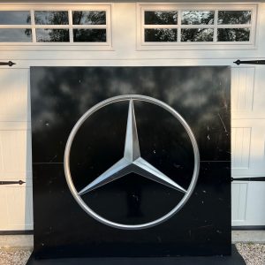 Mercedes-Benz Dealer Logo Sign 67" x 64"