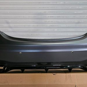 Mercedes E63 AMG Rear Bumper – W213 Sedan – Carbon Diffuser & Exhaust Trims – OEM