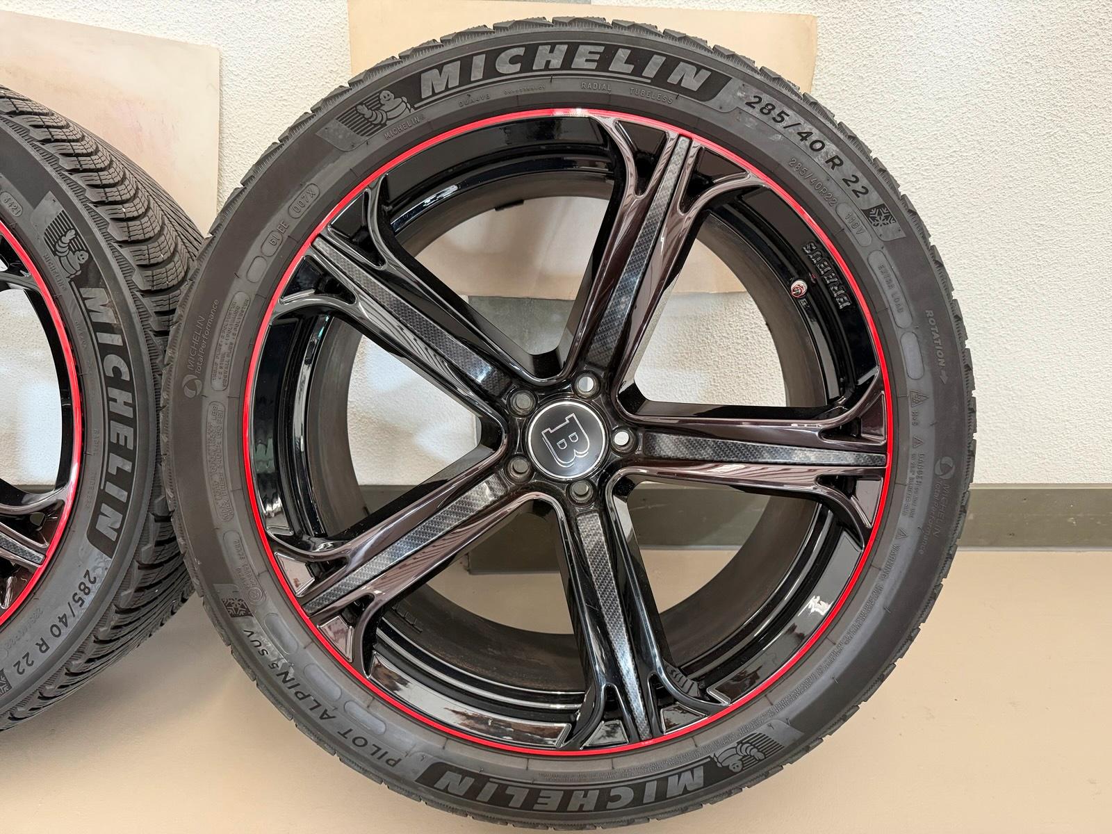 Mercedes GLE (W166) Brabus Monoblock T 22-Inch Winter Wheels - Image 5