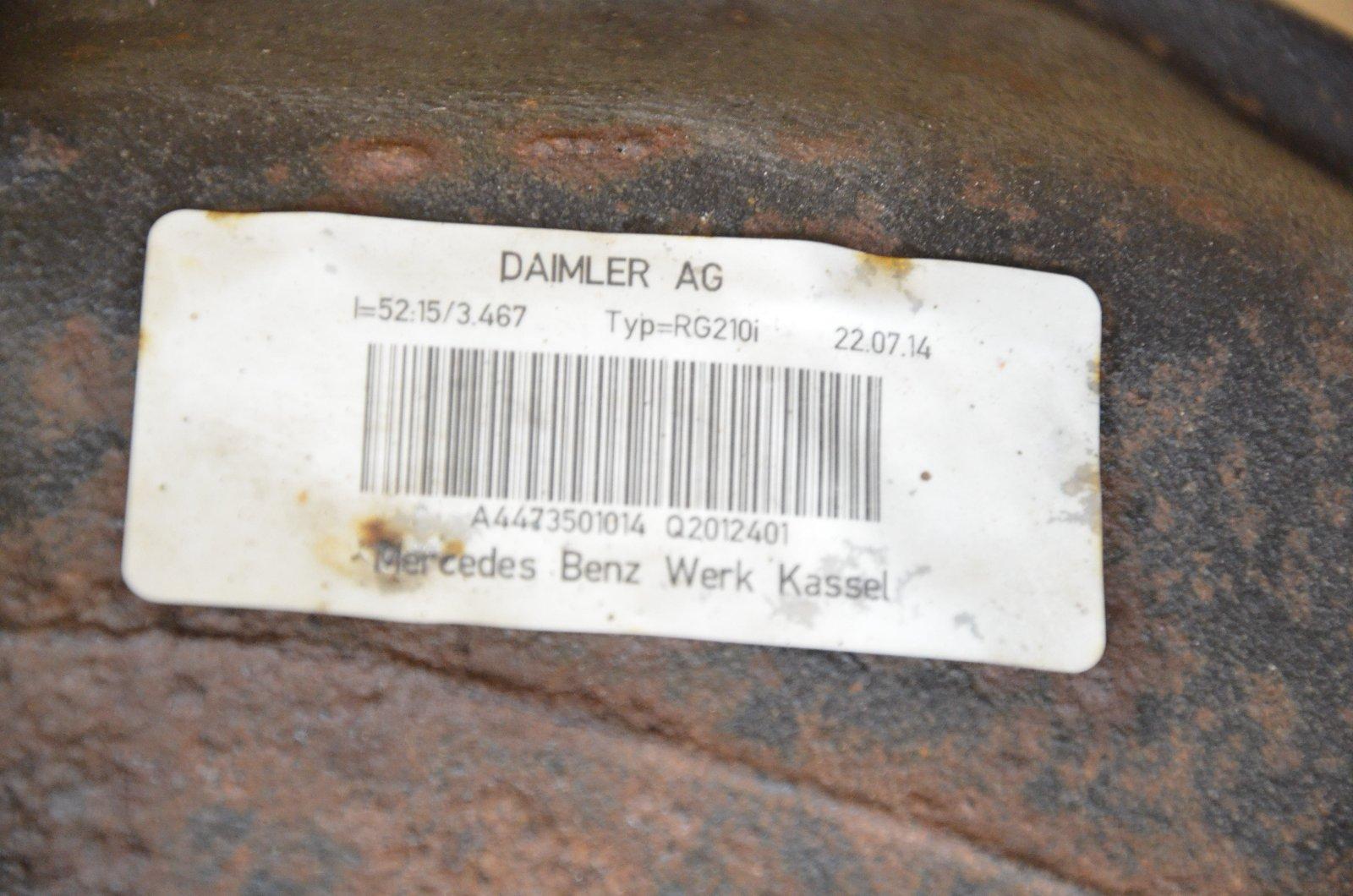 Mercedes-Benz Vito / V-Class W447 Rear Axle Differential - Image 4