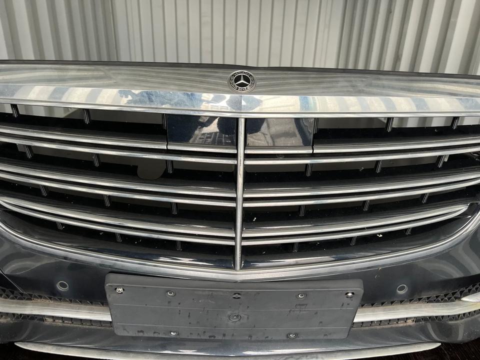 Mercedes-Benz S-Class W222 Front Bumper – Magnetite Black Metallic 9183 - Image 10