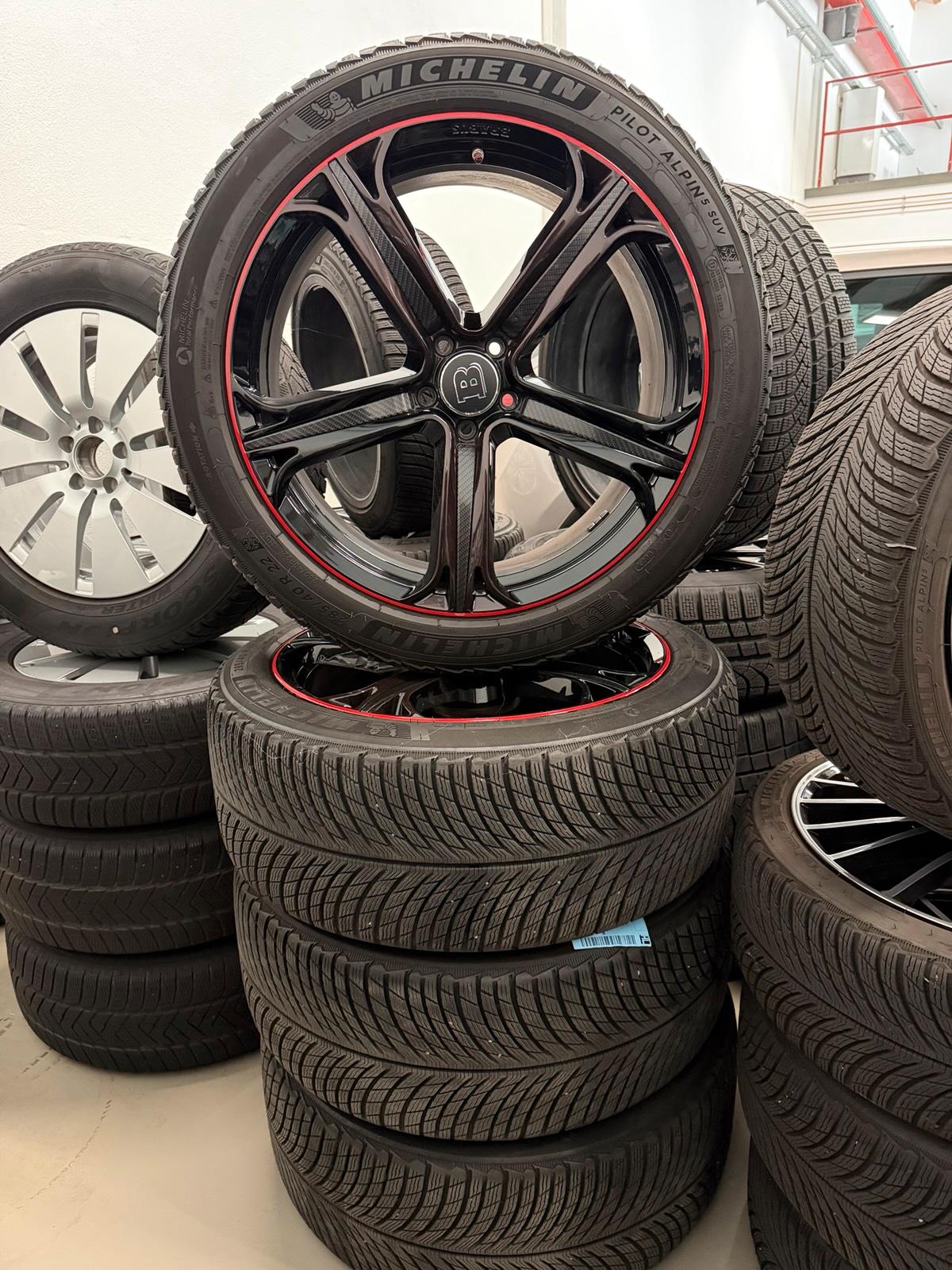 Mercedes GLE (W166) Brabus Monoblock T 22-Inch Winter Wheels - Image 6