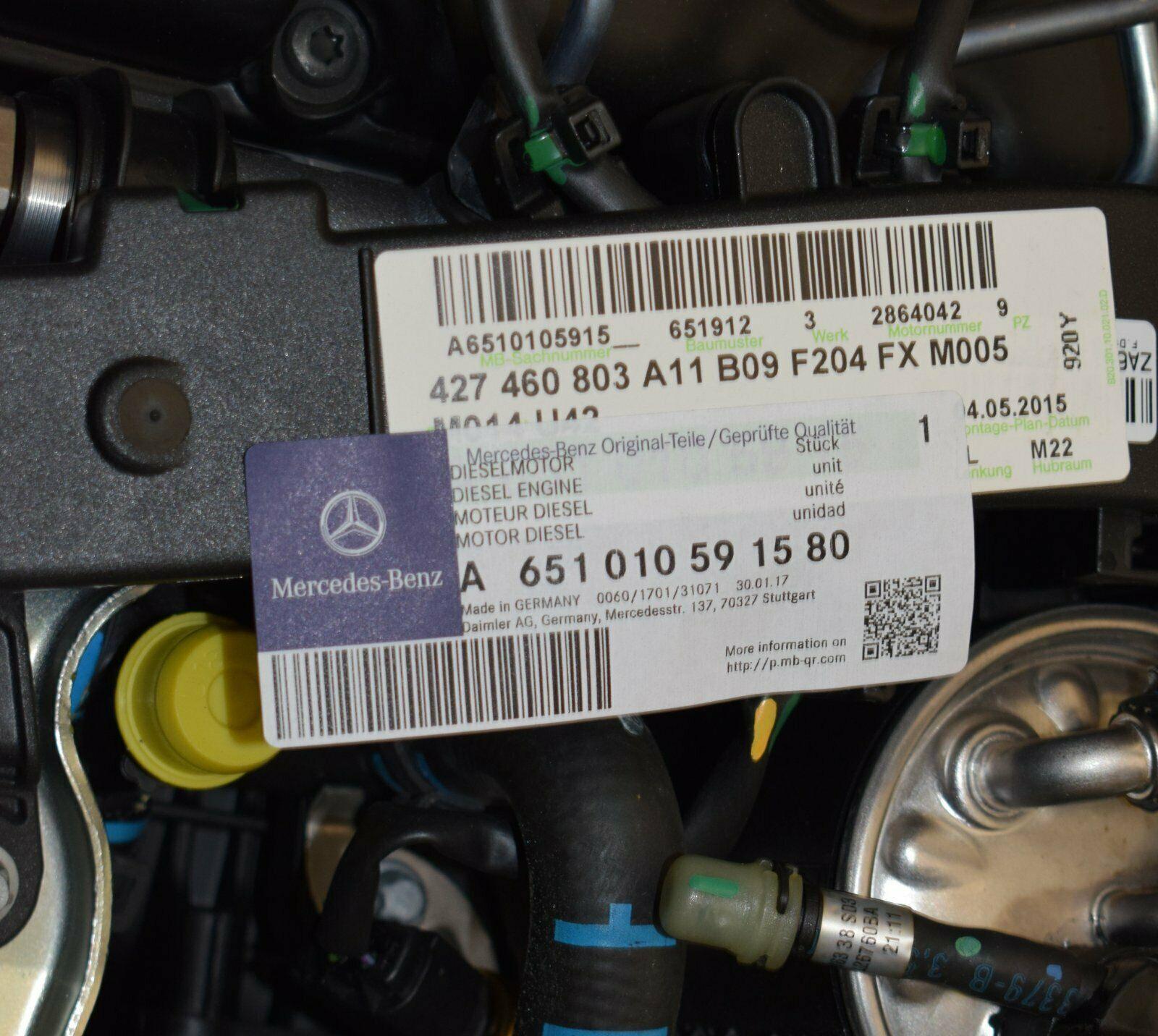 Mercedes Diesel Complete Engine - Image 8